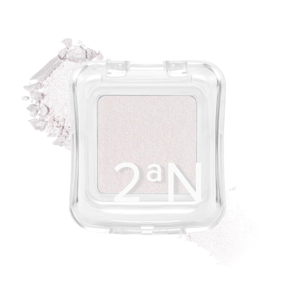 2aN Pure Glash Highlighter WH01 Frosty front view for glass-like glow.