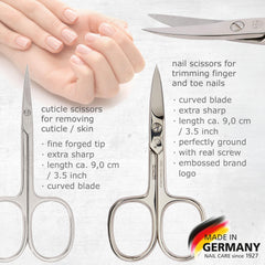 3 Swords Germany nail-scissors offer precise cuts with durable steel