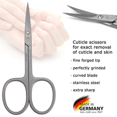 3 Swords Germany stainless steel cuticle scissors with corrosion-resistant blades