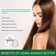 3CAYG Mango Butter in jar for DIY lotions and balms.