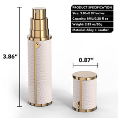 3zorqinron pocket-size cologne spray for easy fragrance touch-ups during travel.