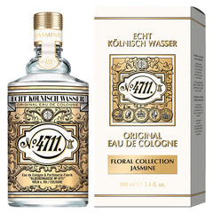 4711 Floral Collection Jasmine bottle highlights crisp bergamot and jasmine notes for everyday use.