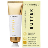 54 Thrones African Beauty Shea Butter vanilla honey jar showcasing rich moisture and indulgent scent.