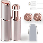 7d24hcare facial hair removal device front view for quick on-the-go touchups.