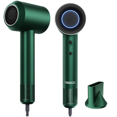 7MAGIC high-speed hair dryer brushless motor enables rapid drying for busy mornings.