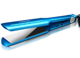 7MAGIC Nano Titanium flat iron close-up showing 1.7-inch plates for smooth, fast straightening