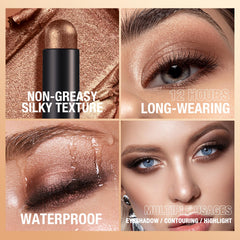 Jolilab waterproof cream formula resists smudging on lids