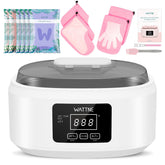 Wattne paraffin wax machine white ready for a relaxing home spa ritual.