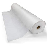 A&A disposable table sheets with face hole on roll for hygienic back massage prep.