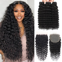 AARRXX deep-wave bundles-closure: natural volume and easy parting for a flawless finish.