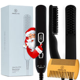 Aberlite EDC beard-straightening-tool closeup for precise grooming and neat results