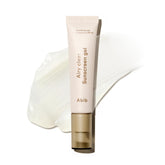 Abib Airy Clear Sunscreen Gel bottle pump showing easy daily sun care.