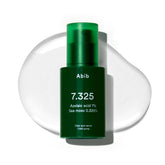 Abib Clear Spot Serum bottle featuring Seamoss Extract for soothing blemishes