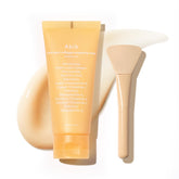 Abib dark spot wrapping mask packaging highlights dual masks for uneven skin tone