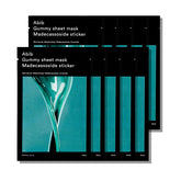 Abib Gummy Sheet Mask Madecassoside pack closeup shows hydration-ready barrier support.