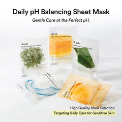 Abib mild acidic pH sheet mask glutathiosome individual sheets ready for use