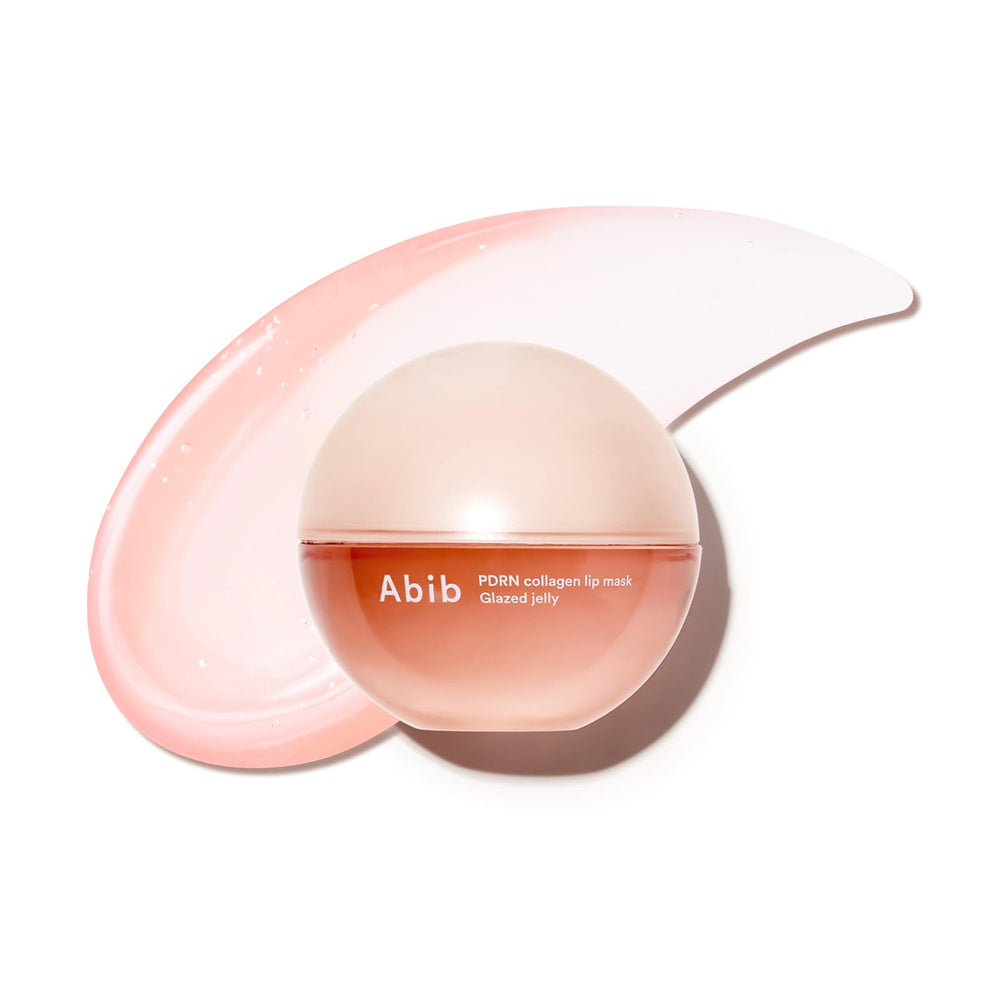 Abib PDRN Collagen Lip Mask front packaging highlighting hydration benefits.