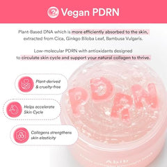 Abib PDRN Collagen Overnight Mask hydration closeup emphasizing deep moisture.