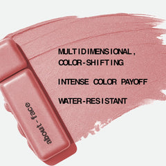 aboutface Fractal Glitter Eye Paint Smolder on lid delivers intense sparkle with minimal fallout