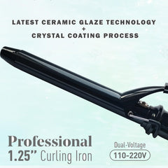 ABP one and a quarter inch barrel closeup showing ceramic coating for even heat