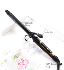 abp curling iron temperature control reaches 450f for versatile looks