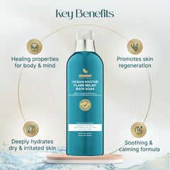 Abundant Natural Health Ocean Soothe label detail shows 99% pure magnesium salts origin