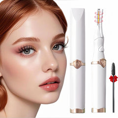 Acavado heated eyelash curler clip-head delivers precise curl.