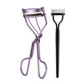 Acavado professional eyelash curler purple closed view for travel-friendly lift