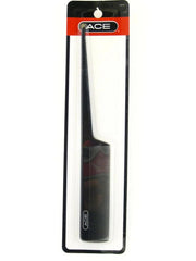 Ace 62576 8-inch tail comb close-up for precise parting and smooth detangling during styling