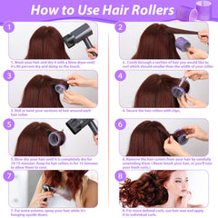 Acejoz jumbo roller color variations for stylish at-home looks.