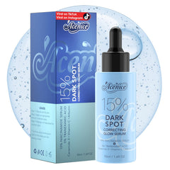 ACENICE TXA+Niacinamide 15% Glow Serum bottle closeup highlighting brightening, hydrating formula