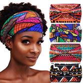 Aceorna Style A boho headband close-up shows soft stretch for all-day comfort.