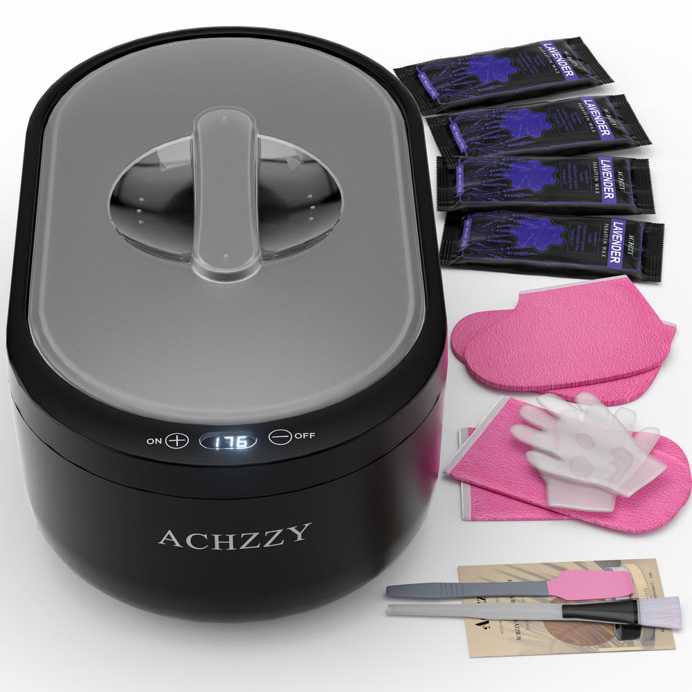 Achzzy paraffin wax machine front view for professional at-home spa sessions