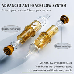 Ackbun ultra-stable precision cartridge demonstrates minimal wobble during lining.
