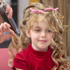 ACO-UINT pink salon accessory clip for professional or home use during styling