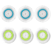 Acosexy facial cleansing brush heads 6-pack for smoother skin.