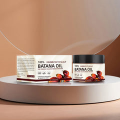 Acrobious Batana Oil bottle cap close-up indicating purity and freshness.
