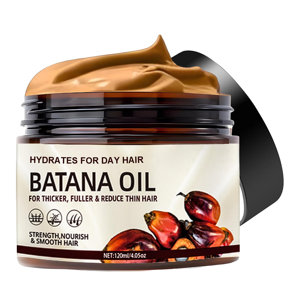 Acrobious Batana Oil bottle front with natural Honduran formula promoting hair growth.