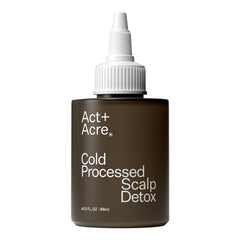 ACT+ ACRE scalp detox oil bottle pour for cleansing and refreshing the scalp