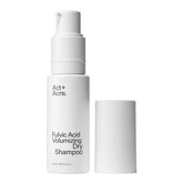 ACT+ACRE fulvic dry shampoo bottle for quick fragrance-free refresh on oily hair.