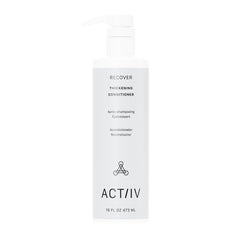 ACTIIV Recover Thickening Conditioner bottle close-up showing hydrating formula for all hair types.