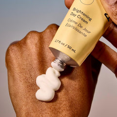 Acure Brightening Day Cream with cica leaves emphasizes soothing properties
