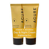 Acure Brightening Day Cream tube application for hydration and even tone