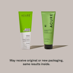 Acure Lemongrass Argan Oil infusion drops highlighting refreshing aroma and smoothing benefits.