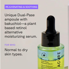Acure serum eggplant turmeric holy basil ingredients highlights plant-powered nourishment.