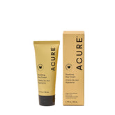 Acure Soothing Day Cream bottle closeup showing hydrating moisture for sensitive skin