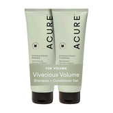 Acure Vivacious Volume Shampoo bottle front signaling lift and fullness for fine hair