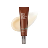 ACWELL Licorice eye cream tube close-up showing silky texture for smooth skin.
