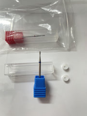 Acycoin2A dead skin removal bit shaping the nail edge cleanly.