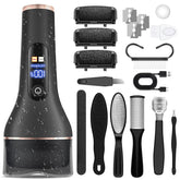 AdamPark electric callus remover in hand for quick at-home pedicure sessions